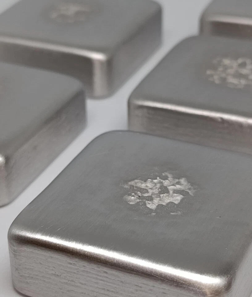Lead-free pewter casting flake hand-cast in the UK